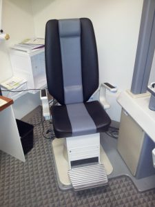 Medical Upholstery - Optometry Chair