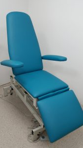 Medical Upholstery - Podiatry Chair